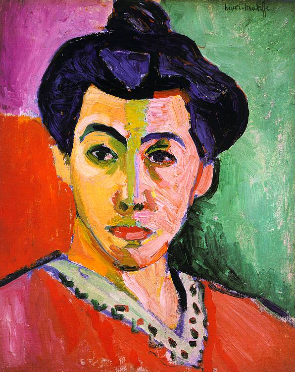 596x750 Green Stripe, 1905 By Henri Matisse - Matis Painting