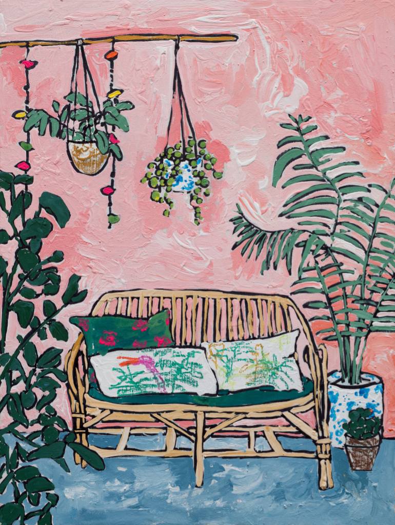 770x1023 Saatchi Art Tropical Room - Matisse Painting