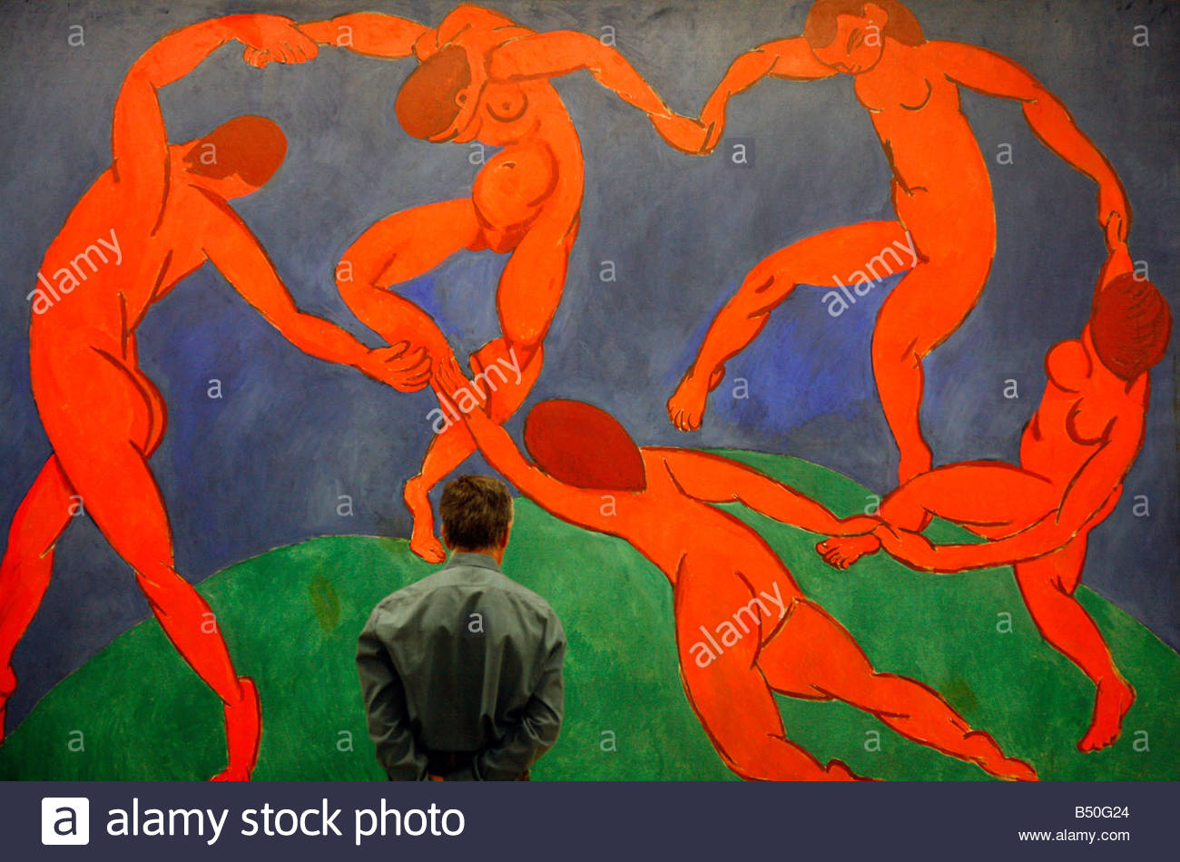 1300x950 The La Dance Painting By Henri Matisse - Matisse Painting