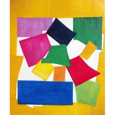 458x458 The Snail By Henri Matisse Oil Painting Reproductions - Matisse Painting