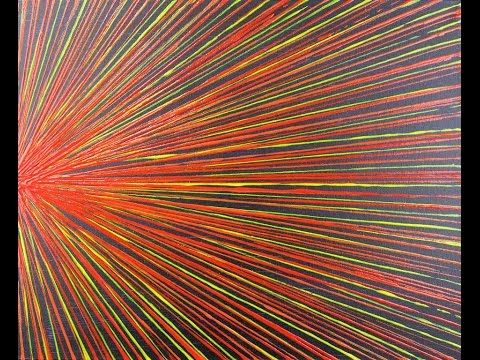 480x360 Abstract Painting Art Demo - Matrix Painting