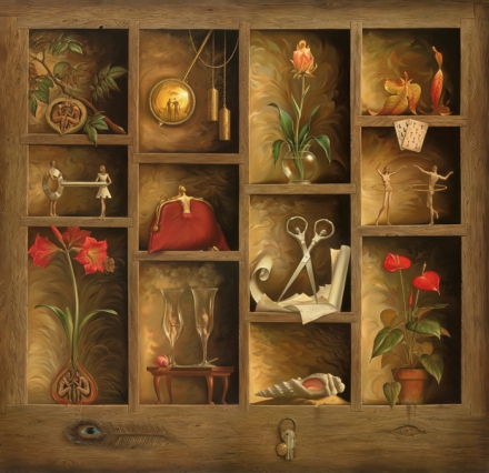 440x426 Vladimir Kush Matrix Of Love Painting Best Paintings For Sale - Matrix Painting