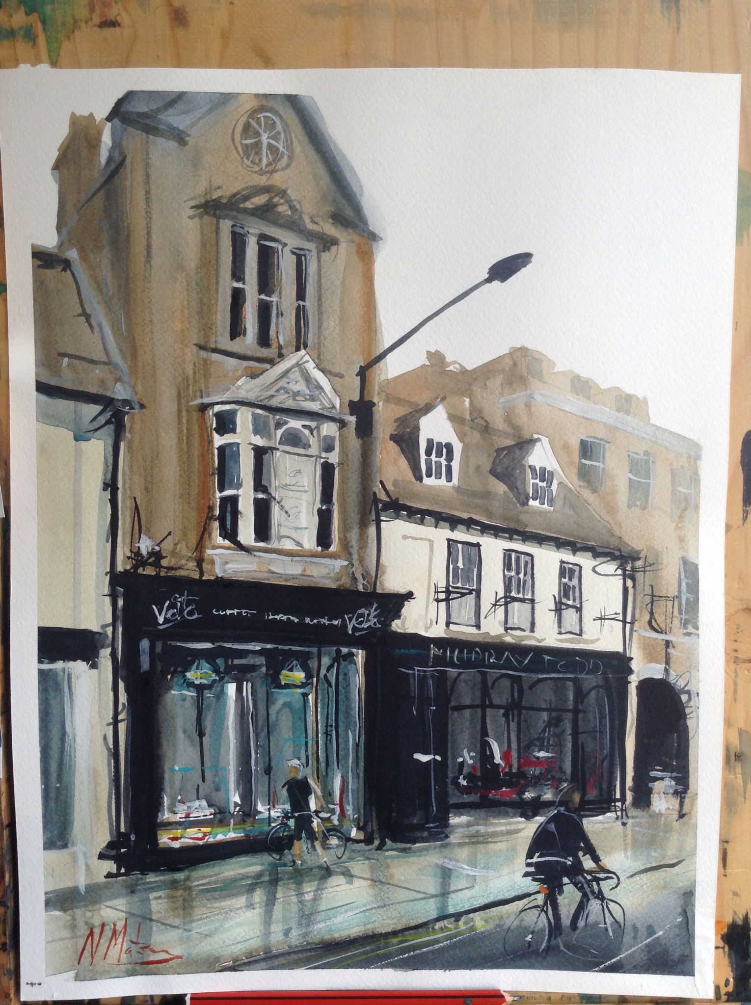 1530x2048 Nick Matson Paints Beverley Town This Site Is - Matson Painting