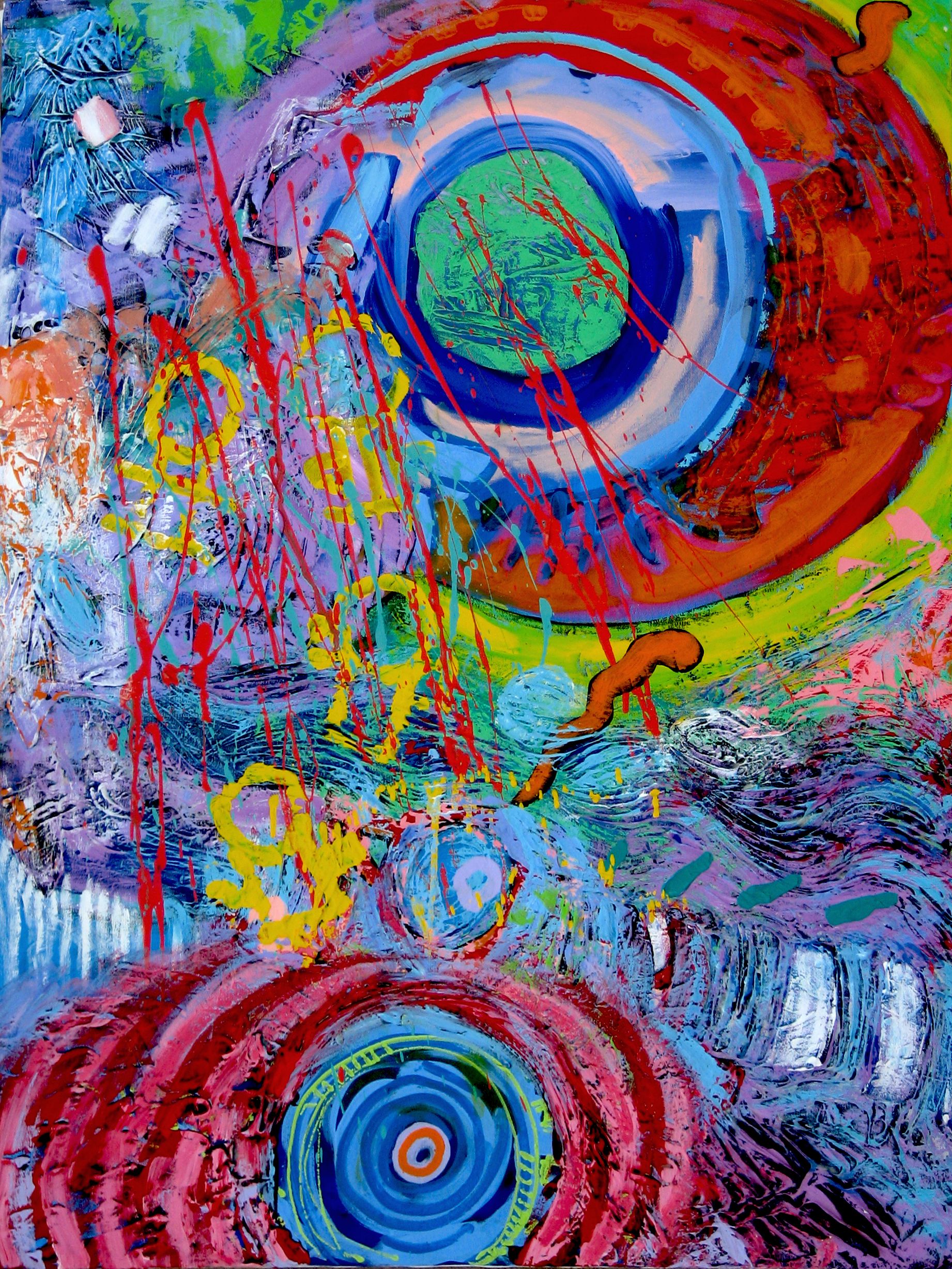 1842x2455 Matt Foley Alien Ascension - Matt Foley Painting