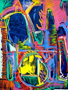 236x311 Matt Foley Florgasmic Bliss - Matt Foley Painting