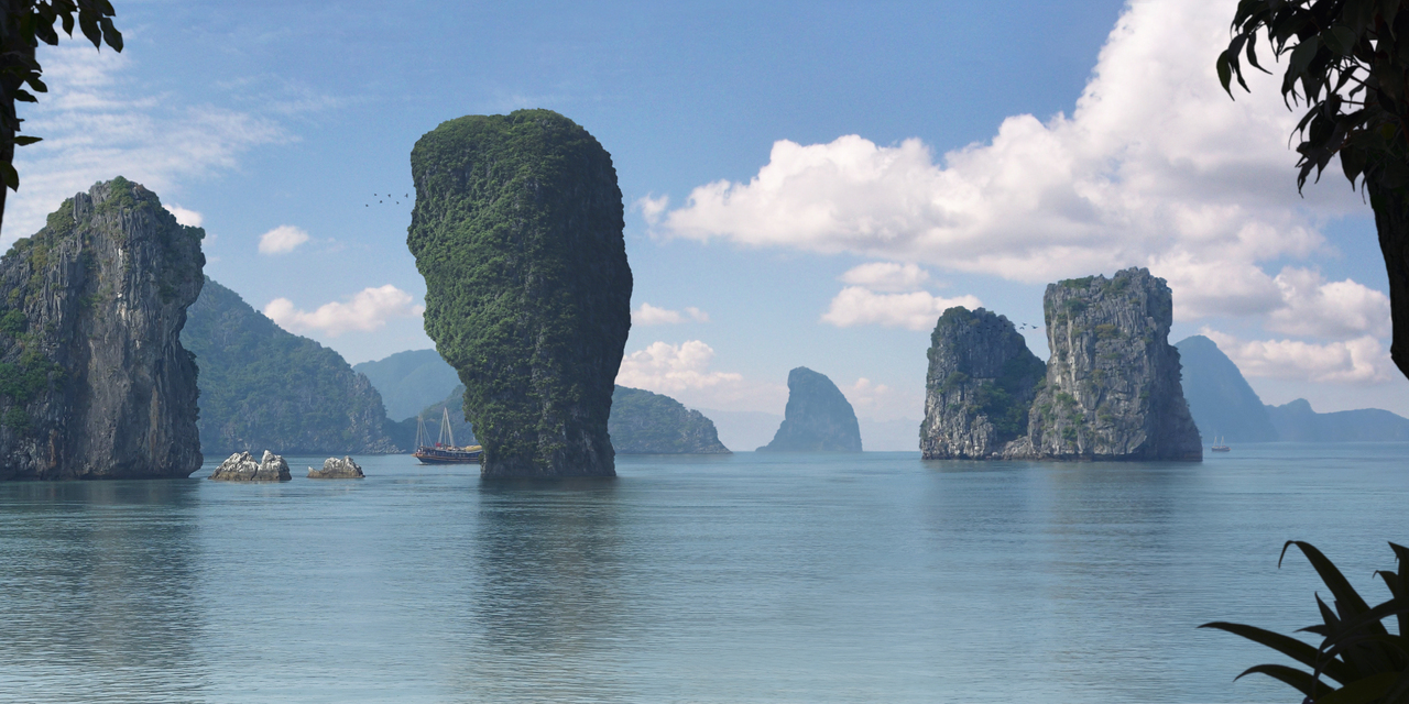 1280x640 Thai Digital Matte Painting By Domenico Sellaro - Matte Painting