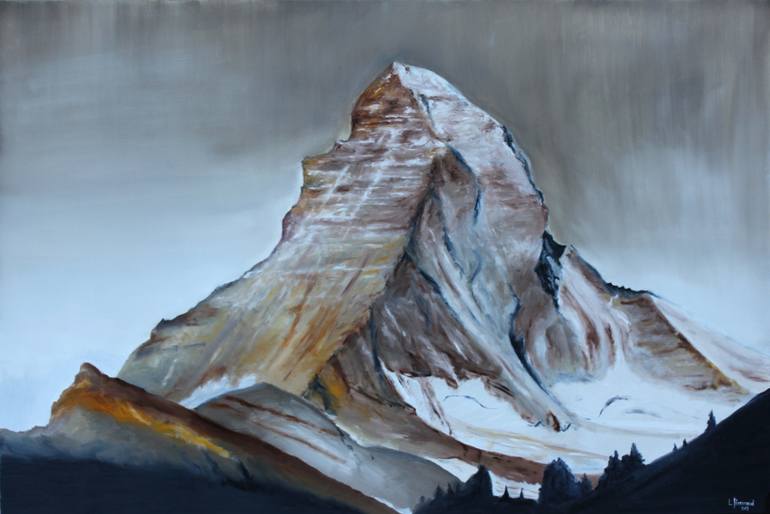 Matterhorn Painting at PaintingValley.com | Explore collection of ...