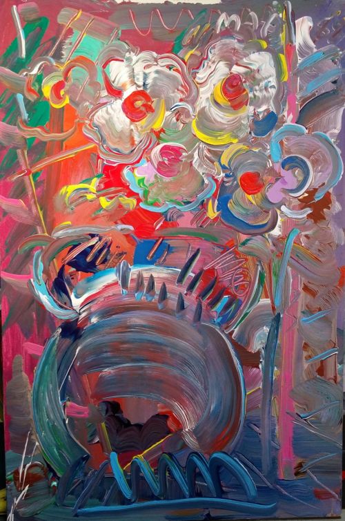 500x754 Peter Max Don'T Smoke Original Poster Art 1968 Bright Colors Art - Max Painting