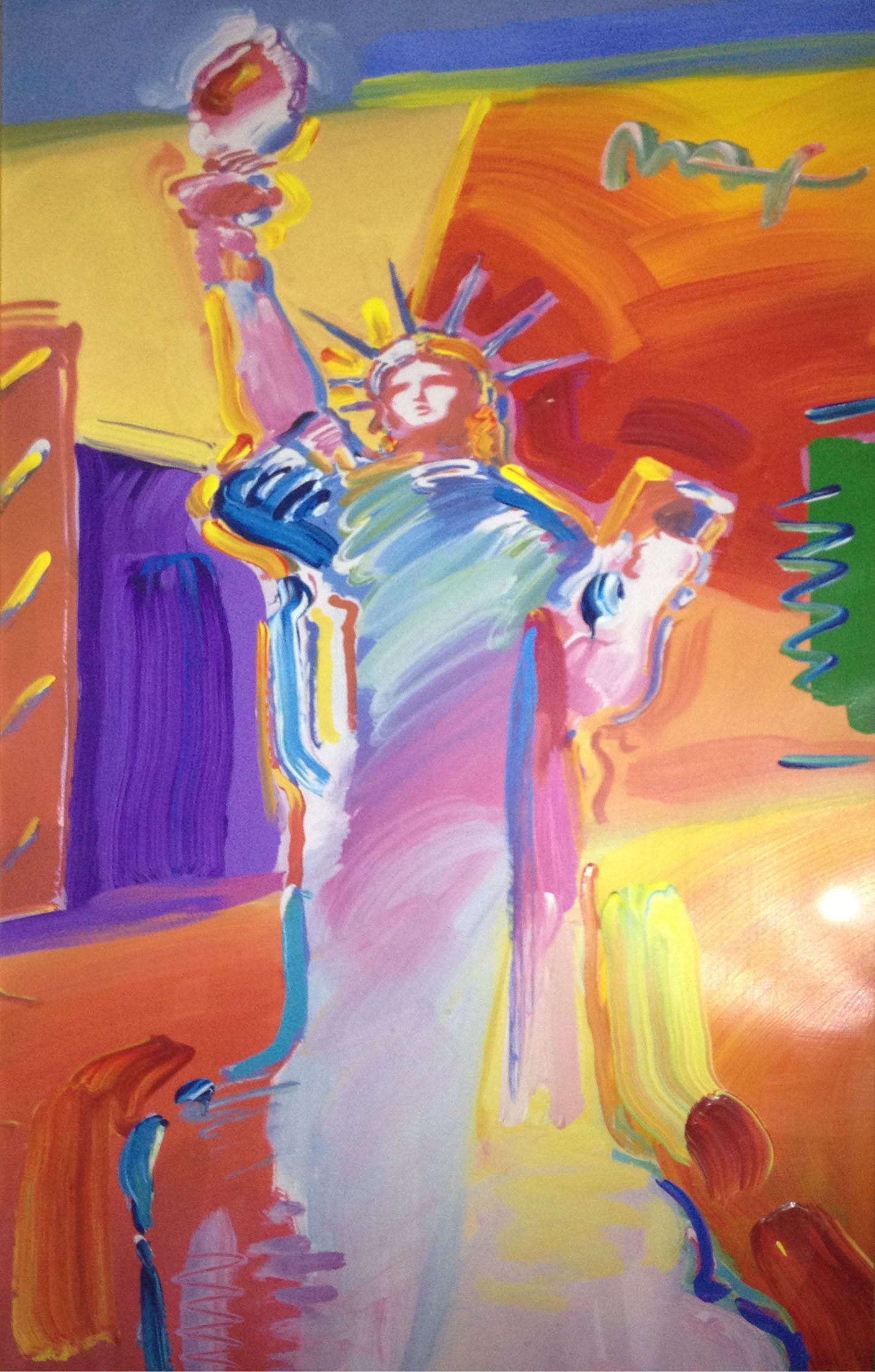 1428x2240 Statue Of Liberty Georgetown Frame Shoppe - Max Painting