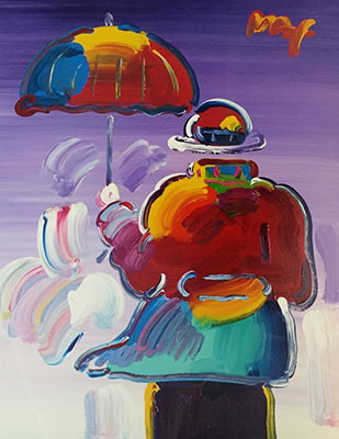 309x400 Umbrella Man - Max Painting