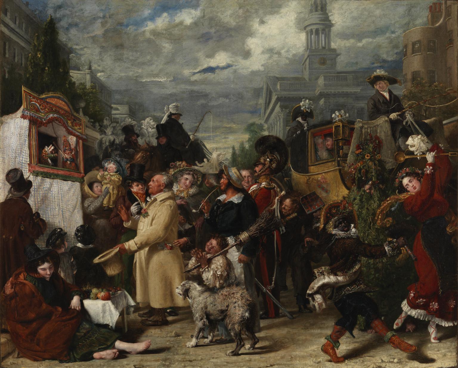 1536x1235 Punch Or May Day', Benjamin Robert Haydon, 1829 Tate - May Day Painting