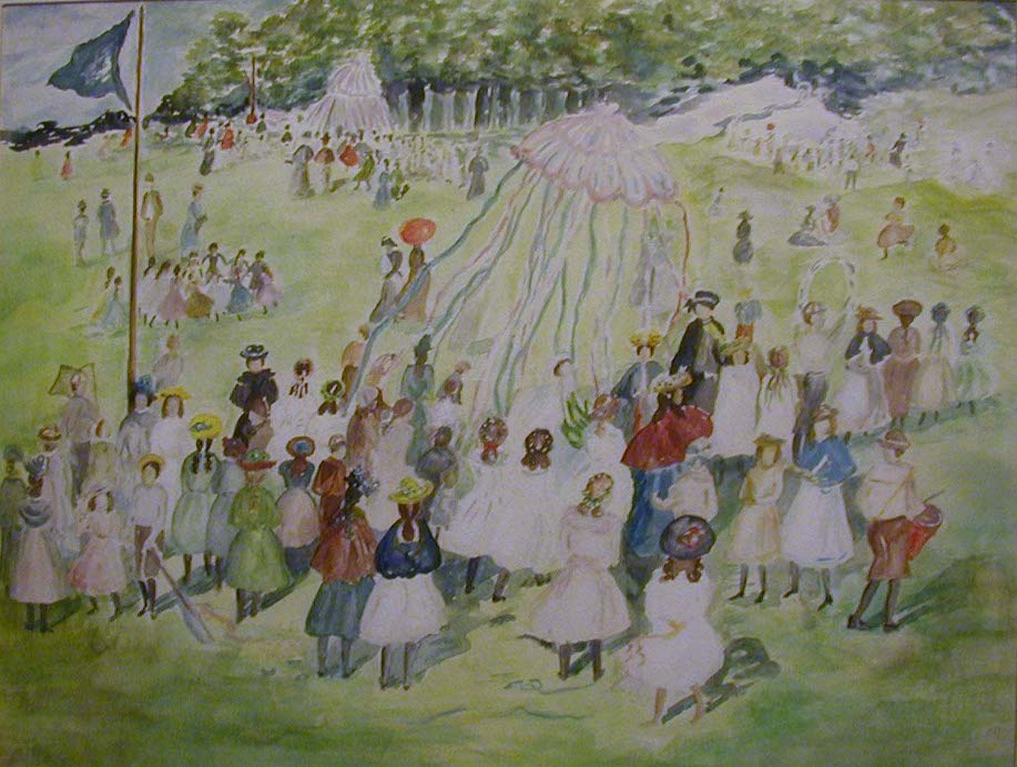 May Day Painting at PaintingValley.com | Explore collection of May Day