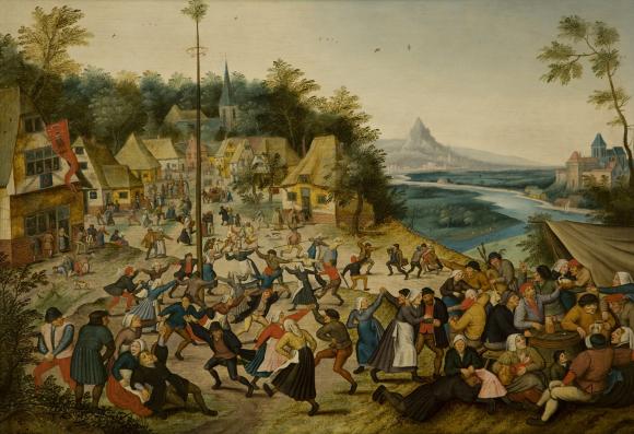 580x397 Collection Highlight Dance Around The Maypole Umfa Blog - May Day Painting
