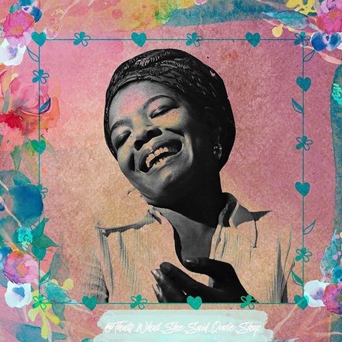 500x500 Treasure That Is What You Are. Angelou My - Maya Angelou Painting