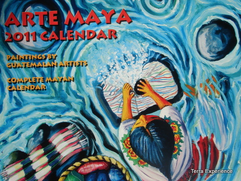 480x360 2011 Arte Maya Calendar - Mayan Calendar Painting