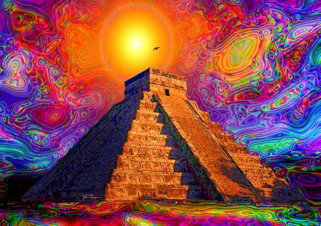 650x457 Stunning Mayan Artwork For Sale On Fine Art Prints - Mayan Painting
