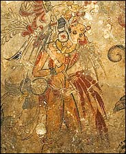 184x225 Earliest Known Maya Painting Found - Mayan Painting