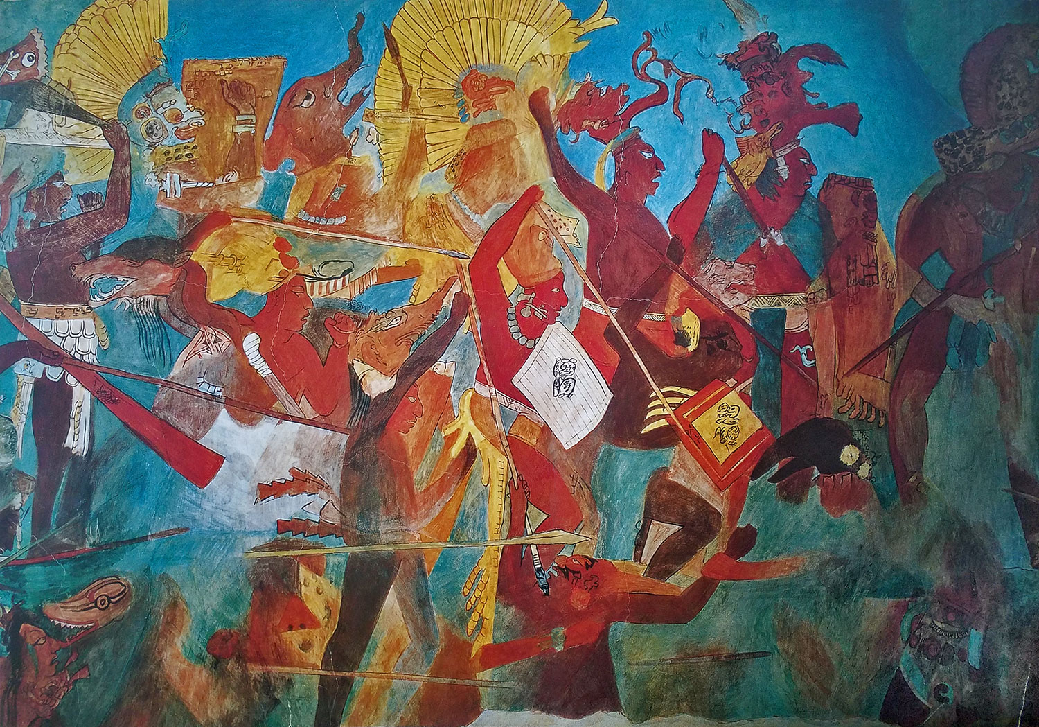 1500x1049 Maya Art History - Mayan Painting