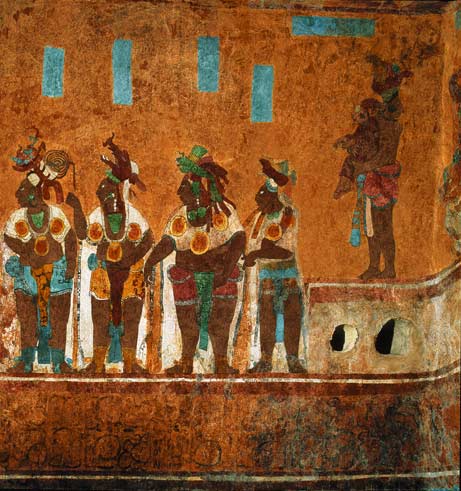 461x491 Mayan Art And Architecture - Mayan Painting