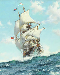 240x300 Mayflower Paintings Fine Art America - Mayflower Painting