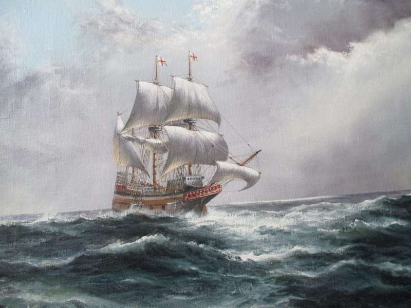 800x600 The Mayflower - Mayflower Painting