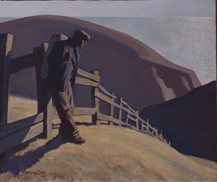 714x600 Joey's House A Study Of Maynard Dixon's Painting Place - Maynard Painting