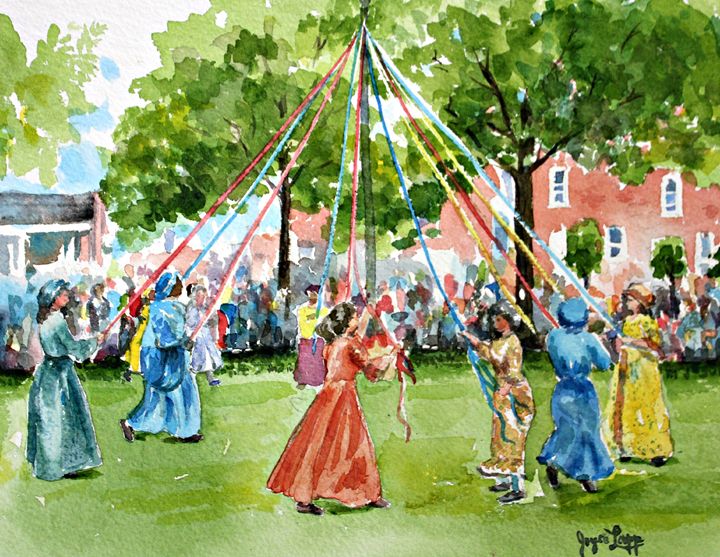 720x557 Maypole - Maypole Painting