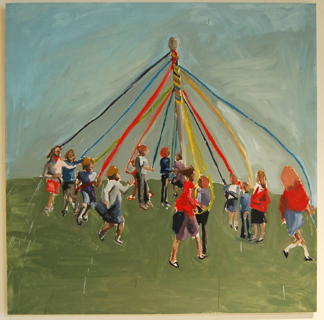 648x640 Untitled 6 - Maypole Painting