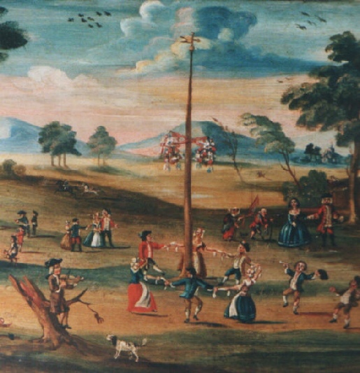515x533 Maypole History - Maypole Painting