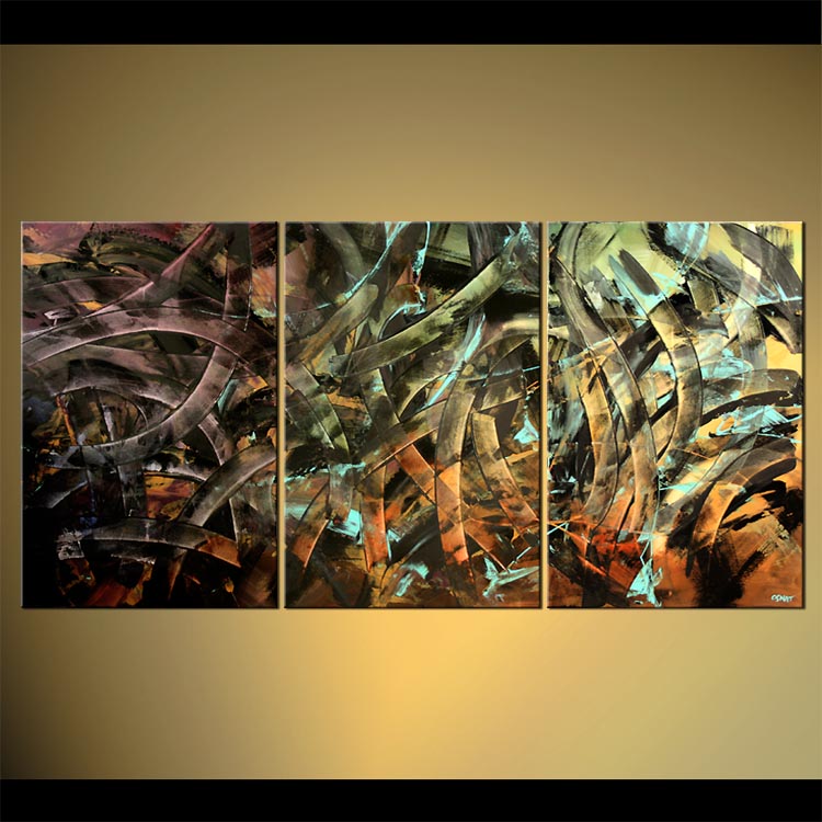 750x750 Painting - Maze Painting