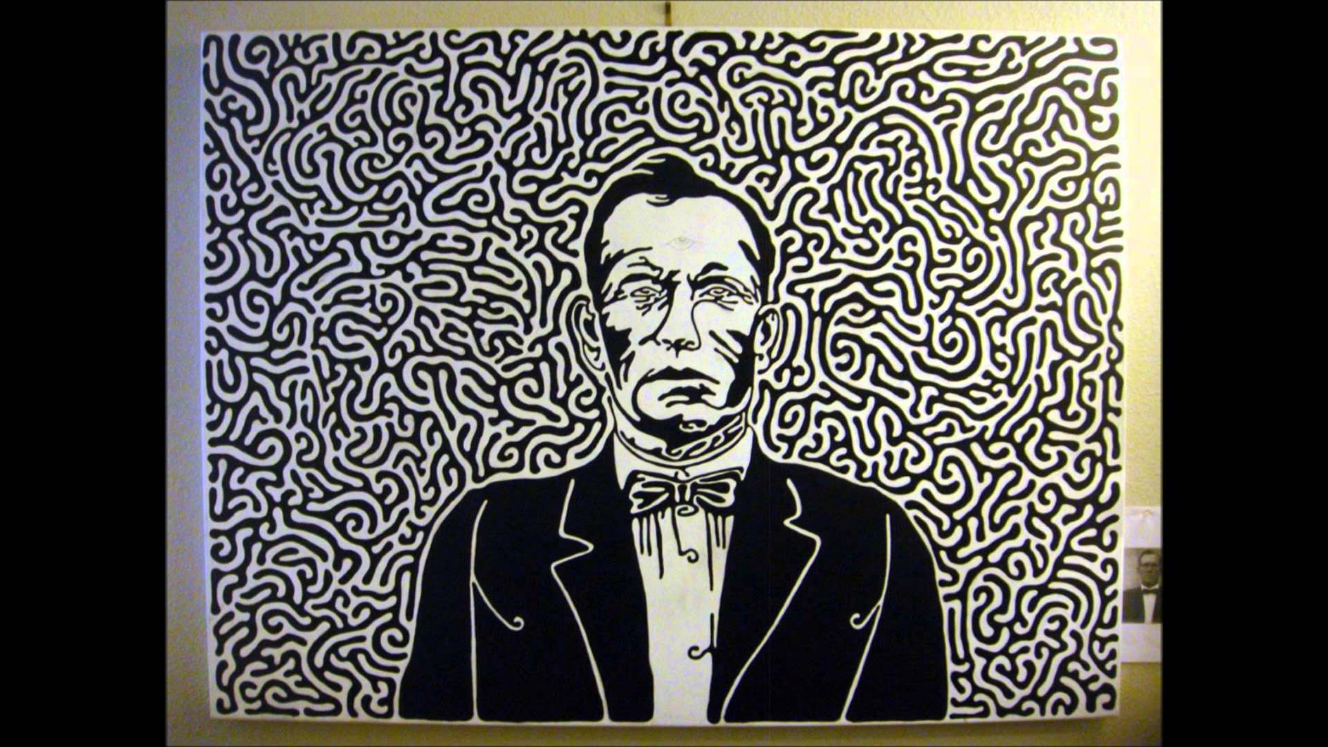 1920x1080 Third Eye And Bow Tie - Maze Painting