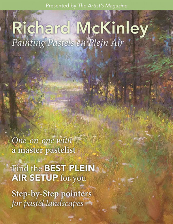 600x776 Richard Mckinley Painting Pastels En Plein Air - Mckinley Painting