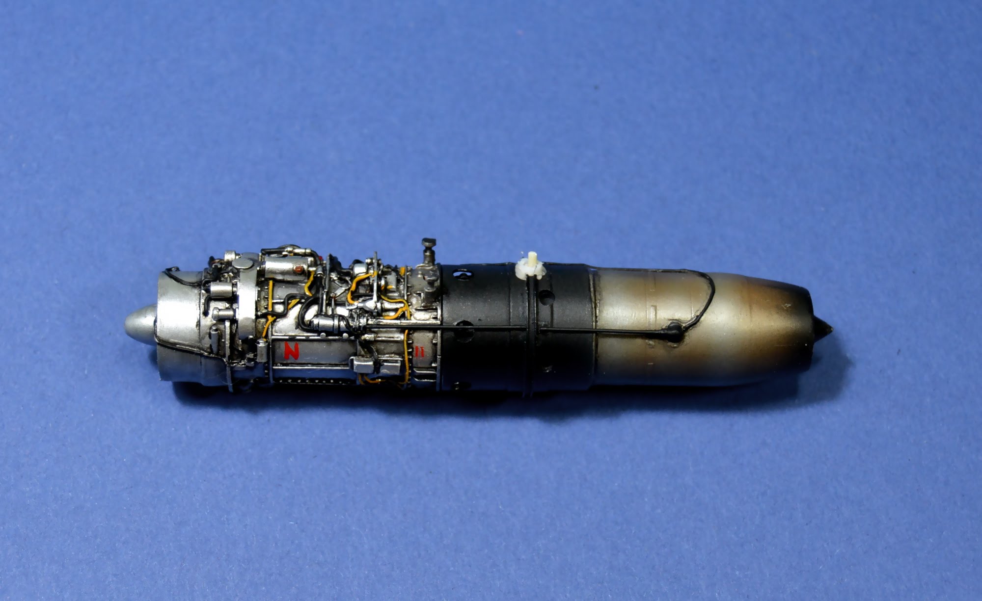 2000x1225 How To Paint Jet Engine. Messerschmitt Me 262 B 1au1 - Me 262 Painting