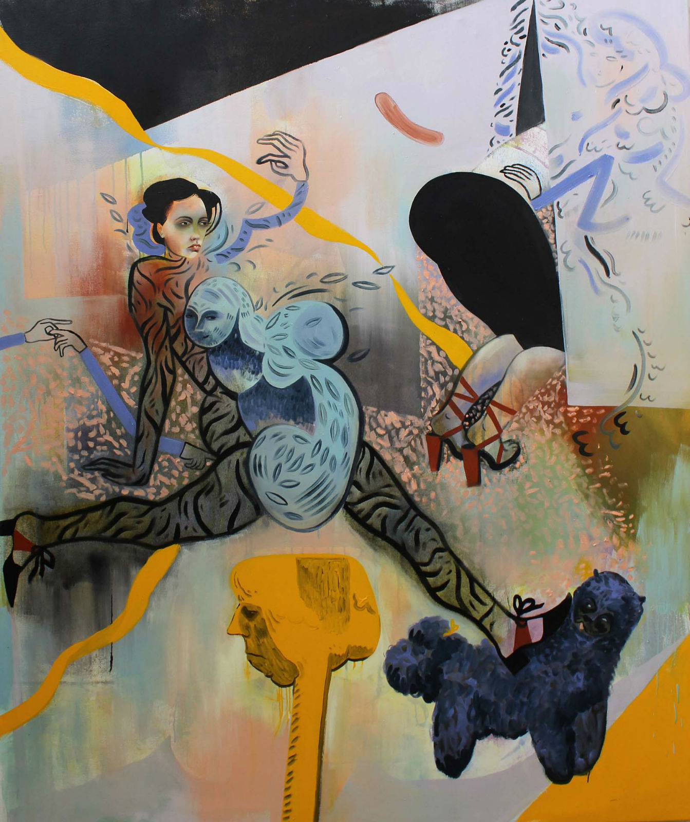 1343x1600 Painting Made Me Do It - Me Painting