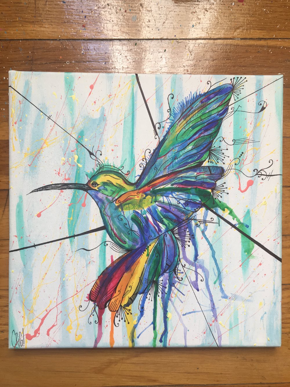 1000x1333 Crigart - Me Painting