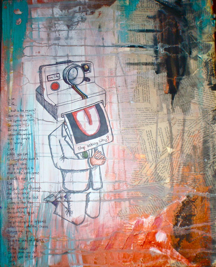 727x900 Meaning Of Life Painting By Ruth Oosterman - Meaning Of Life Painting