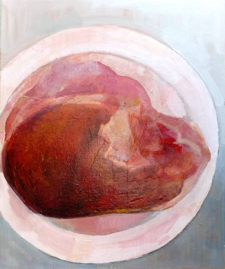770x923 Saatchi Art Meat Painting By Ilona Istvanffy - Meat Painting