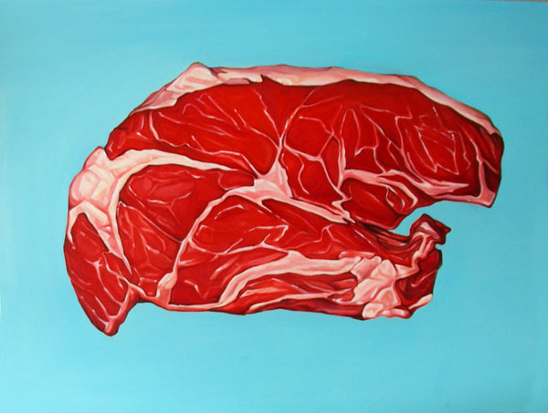 600x453 Meat Withjini - Meat Painting