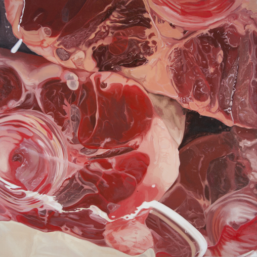 508x508 Meat - Meat Painting