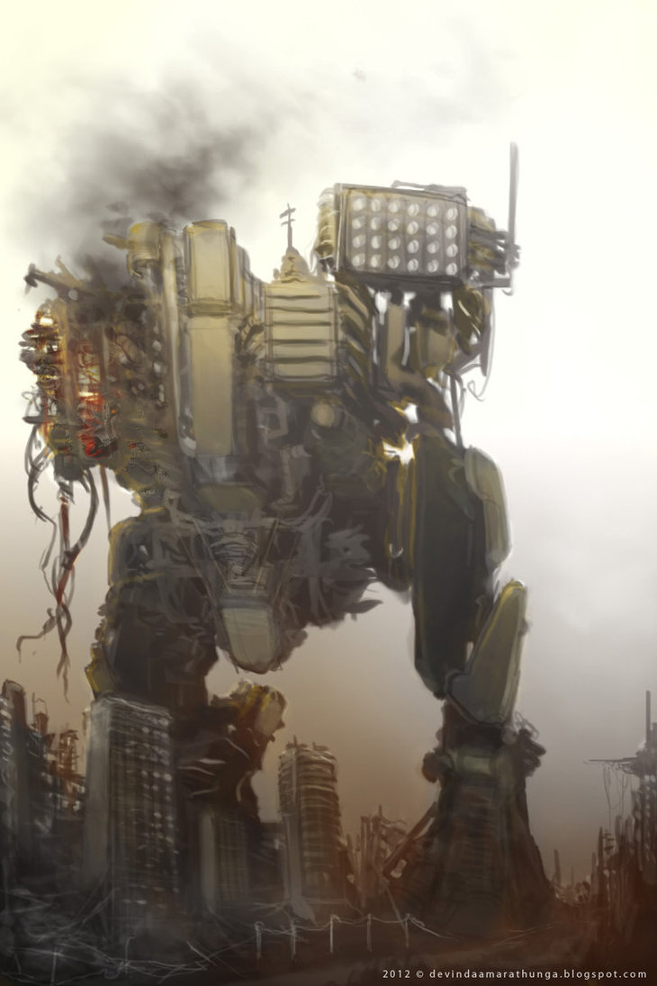 730x1095 Speed Painting - Mech Painting