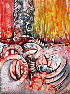 226x300 Mechanical Paintings Fine Art America - Mechanical Painting