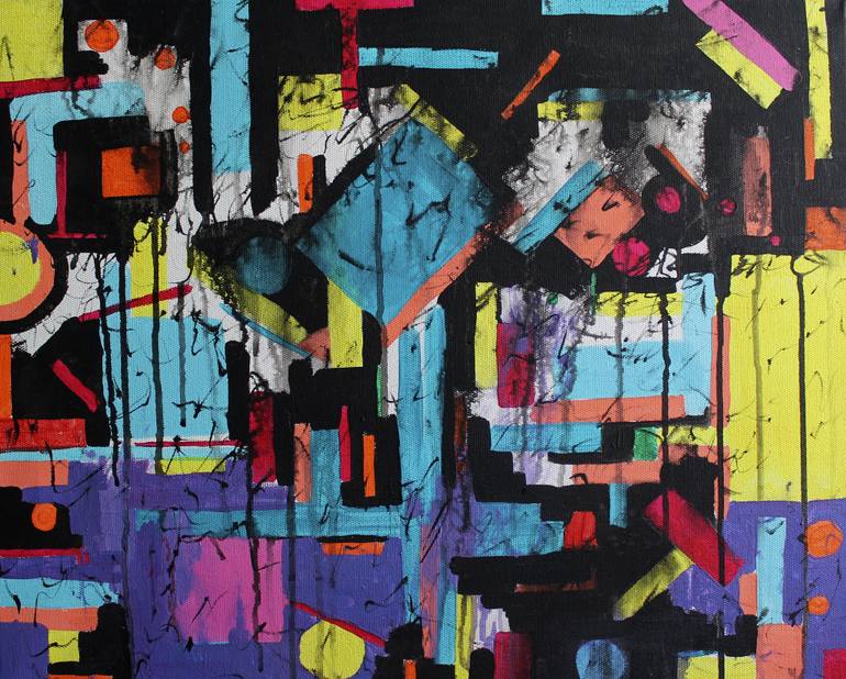 770x618 Saatchi Art Mechanical Painting By Alexandra Yadrova - Mechanical Painting