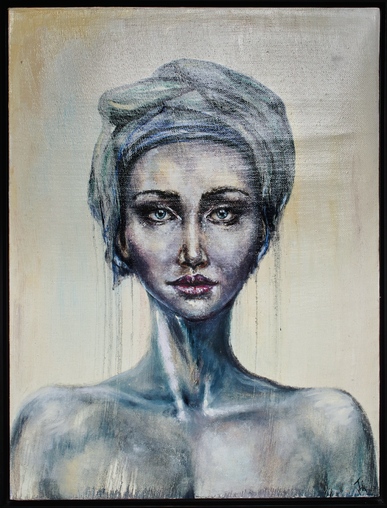 387x508 Medea By Alevtina Golovin, 2017 Painting Artsper (274666) - Medea Painting