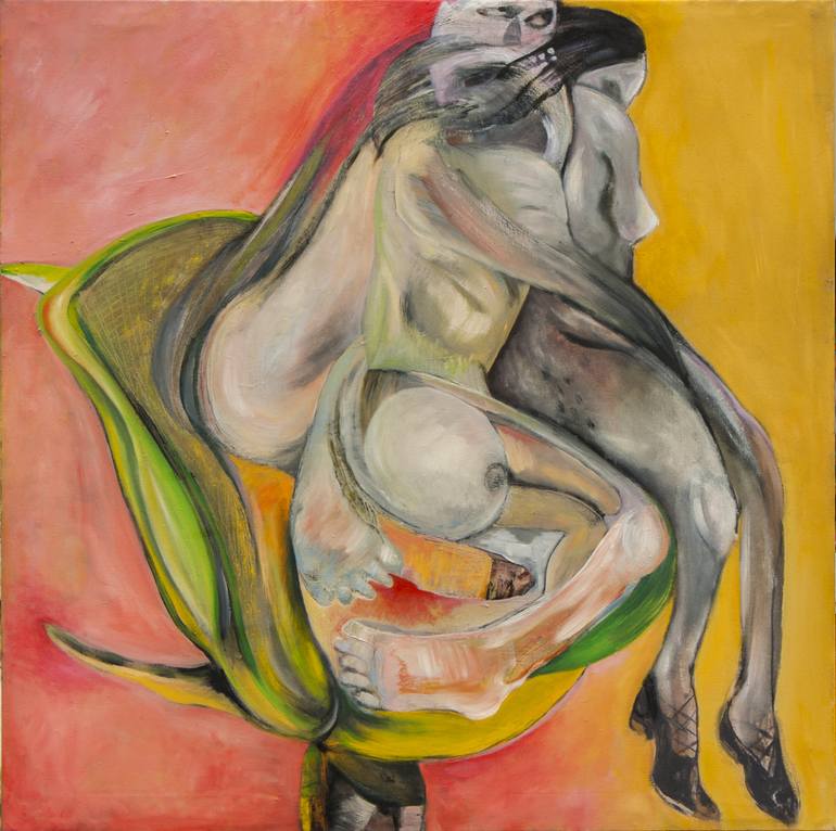 770x766 Saatchi Art Jason And Medea Painting By Andrea Rausch - Medea Painting