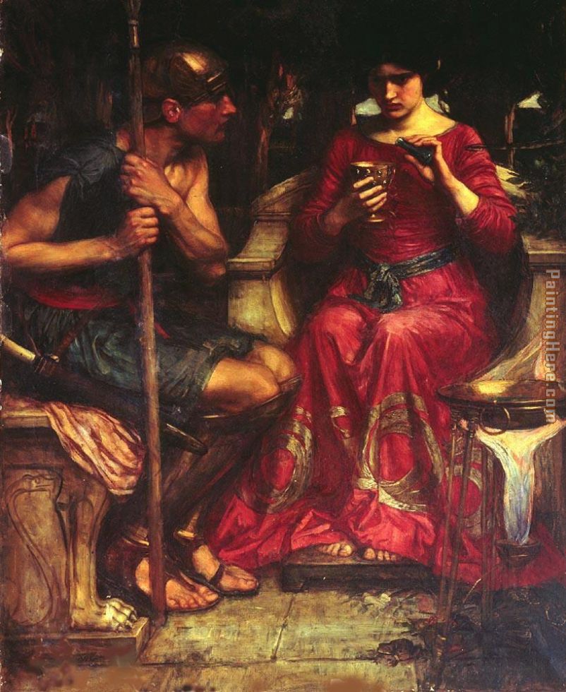802x980 John William Waterhouse Jason And Medea Painting Anysize 50% Off - Medea Painting