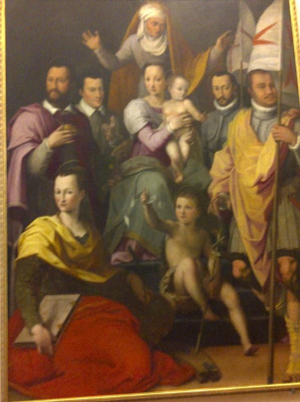 597x800 Portrait Of The The Medici Family Done In 1575 By Florentine - Medici Family Painting