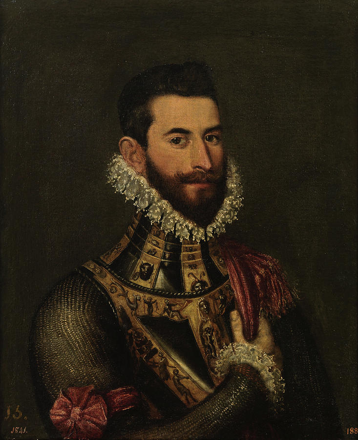 733x900 Pedro De Medici Painting By Tintoretto - Medici Painting