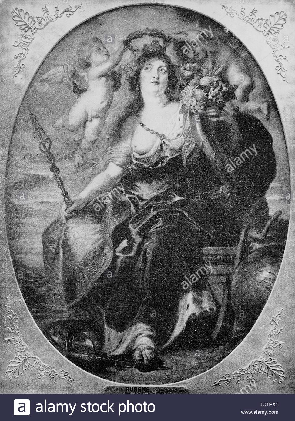 973x1390 Portrait Of Mary Of Medici After A Painting By Peter Paul Rubens - Medici Painting