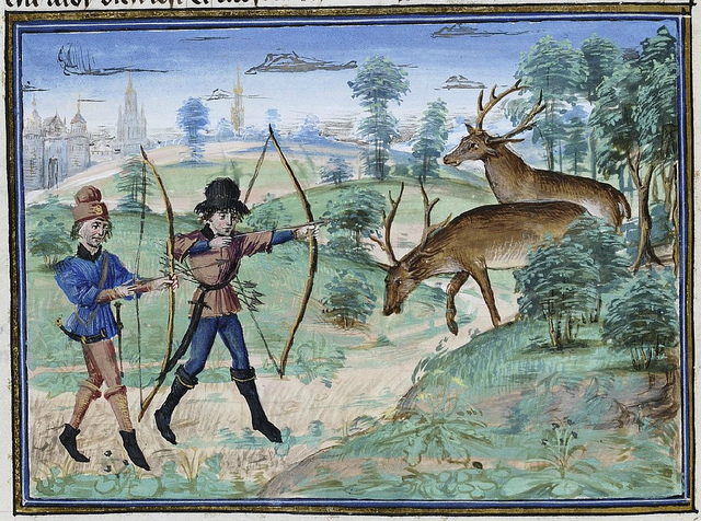 640x476 Nowhere Archery The Praxis Of In Tension Amp The Art Of Letting - Medieval Archer Painting