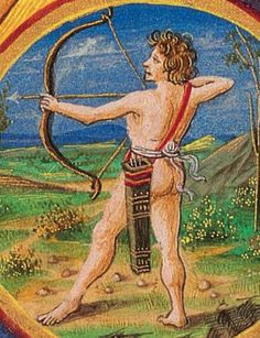 236x307 Crap Archery Quivers On Hips, Not On Back - Medieval Archer Painting